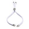 Twisted Nylon Cord Silder Bracelets DIY-B066-03P-23-2
