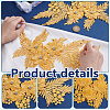 Polyester Clothing Patches PATC-WH0028-016D-3