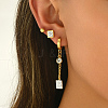 Stainless Steel Square Earring Sets YA2186-1-3