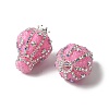 Crown Hot Air Balloon Acrylic Rhinestone Beads OACR-S048-03B-2