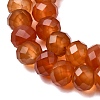 Natural Carnelian(Dyed & Heated) Beads Strands G-Q194-A01-01-4