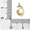 Brass Micro Pave Cubic Zirconia Pendants KK-B132-12G-C-3