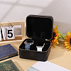 Imitation Leather Double Watch Storage Zipper Boxes CON-WH0089-227A-5