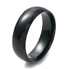 Ion Plating(IP) 304 Stainless Steel Flat Plain Band Rings STAS-I160-A-15mm-B-1