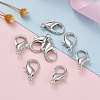 Zinc Alloy Lobster Claw Clasps E106-NF-6