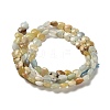 Natural Flower Amazonite Beads Strands G-P575-C07-6mm-3
