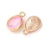 Alloy Glass Pendants GL-CBA7A25-01G-2