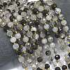 Natural Black Rutilated Quartz Strands G-K389-E04-01-3