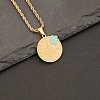 Stainless Steel Enamel Necklace PW23033143045-1