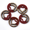 Resin & Walnut Wood Pendants RESI-N025-010A-B02-1