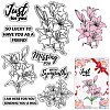 Custom PVC Plastic Clear Stamps DIY-WH0439-0100-1