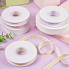 10 Yards Flat Polycotton(Polyester Cotton) Ribbon OCOR-TAC0030-01D-14