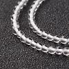 Natural Quartz Crystal Bead Strand G-G680-23-3