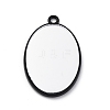 Glass Mirror Pendants FIND-Z073-02EB-03-1
