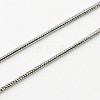 Herringbone Chain Necklace for Men NJEW-F027-16-1mm-2