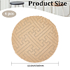 Flannel Stool Cover AJEW-WH20816-066B-2