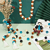 4 Colors Wood Large Hole Beads WOOD-FG0001-52-5