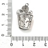 Halloween Brass Enamel Pendants KK-F915-01D-P-3