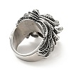 316 Stainless Steel Ring RJEW-C030-06A-AS-3