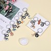 Alloy Enamel Keychains KEYC-SW00007-02-6