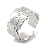 304 Stainless Steel Open Cuff Ring RJEW-C067-16P-1