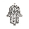 Tibetan Style Alloy Pendants LS-TIBEP-ZN60334-AS-FF-1