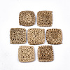 Handmade Reed Cane/Rattan Woven Beads X-WOVE-T006-069B-1