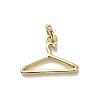 Brass Charms KK-H493-01G-12-1