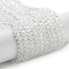 Electroplate Transparent Glass Beads Strands EGLA-A035-T3mm-A19-1