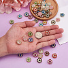 Yilisi 300Pcs 15 Style Flower Shape Rhinestone Buttons RB-YS0001-02-6