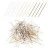 300pcs 3 Colors Brass Ball Head Pins KK-AR0002-16-1