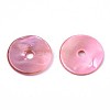 Spray Painted Natural Freshwater Shell Beads SHEL-S276-107-2