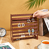 1Pc 8-slat Wood Earring Displays EDIS-HY0001-15-3