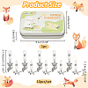Fox Knitting Tool Alloy Needle Cap DIY-NB00001-2