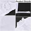 Detachable Cotton Shirt Women False Collar AJEW-WH20054-051-5