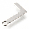 201 Stainless Steel Charms STAS-C021-06P-L-3