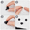 Plastic Doll Nose Sets DIY-WH0297-07D-4
