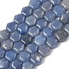 Natural Blue Aventurine(Dyed & Heated) Beads Strands G-G463-A03-10x11mm-2