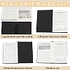 Elastic Fabric Book Covers AJEW-CP0008-68G-6