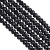 2 Strands Natural Black Tourmaline Beads Strands G-OC0005-30-1