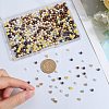1000Pcs 10 Colors Baking Paint Pearlized Glass Imitation Pearl Round Beads HY-SP0001-01D-3