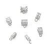 7Pcs 7 Styles Brass Micro Pave Cubic Zirconia Tube Bails KK-CJ0004-47P-8