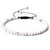 Adjustable Women's Howlite Beaded Bracelet LS-CN3407-47-1