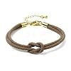 3MM Round Nylon Braided Cord Bracelet Making FB-CBAA152-03G-2