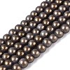 Baking Paint Glass Pearl Beads Strands DGLA-ZX001-05B-20-1