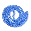 Acrylic Imitation Cat Eye Beads Strands OACR-Q197-01A-04-2
