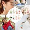 8Pcs Easter Theme Alloy Enamel Pendant Locking Stitch Markers HJEW-FS00101-02-6