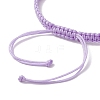 4Pcs Adjustable Waxed Polyester Cord Braided Bracelets for Women BJEW-JB11275-5