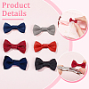 120Pcs 6 Colors Handmade Woven Costume Accessories WOVE-PH0001-18A-4