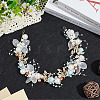 Alloy & Rhinestone & Resin Floral Hair Bands Embellishments for Women OHAR-WH20009-02A-4